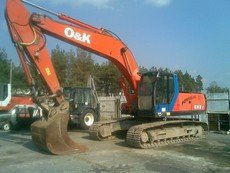 гусеничний екскаватор O & K RH 8. 5