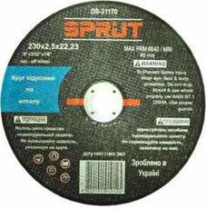 Коло зачистной Sprut (180 x 6. 0 x 22 mm) - 8, 20 грн / шт