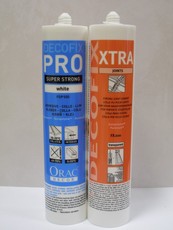 Клей монтажний DecoFix Pro, і стикувальний DecoFix Extra для