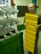 Профнастил паркан фасад