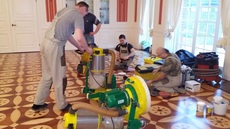 Безпилової циклювання паркету шліфовка ремонт за 1 день Київ
