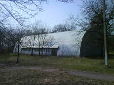 Ангар 450 кв. м арочний оцинк. продам