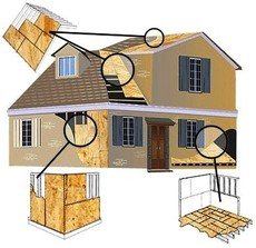 OSB плита (ОСП) товщина 6, 8, 10, 12, 15, 18, 22мм.