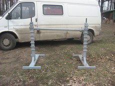 Домкрати гідравлічні для підйому кабельних барабанів