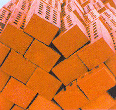 Керамічна цегла повнотіла, пустотіла М-100, М-150