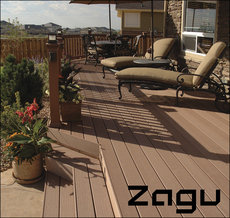 Композитна терасна дошка