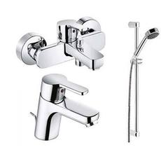 Набір змішувачів для ванної кімнати Kludi Logo Neo 3в1