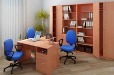 Офісні меблі на замовлення будь-якої складності з ДСП та МДФ