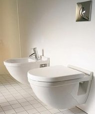 Підвісний унітаз Duravit (Німеччина) STARCK 3, кришка SoftCl