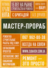 Будівництво котеджів в Ялті