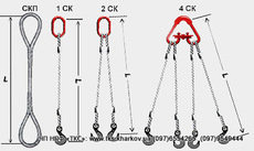 Стропи вантажні канатні ДСТУ Б В. 2. 8-10-98. Стропи ціна.