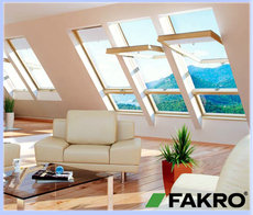 Вікна мансардні (вікна для даху) FAKRO