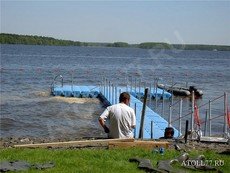 Пластикові модульні понтони