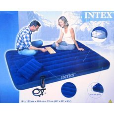 Intex-надувні матраци. Односпальні та двоспальні моделі.