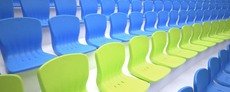 Крісла, сидіння, для стадіонів від виробника в ассортімен