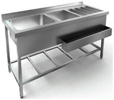 Меблі з нержавіючої сталі від виробника