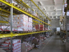 Стелажі палетні фронтальні складські