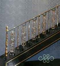 Ограждения из нержавеющей стали, латуни, литые