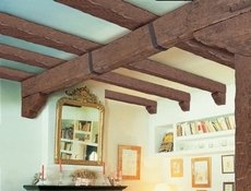 Декоративні балки «під дерево» з поліуретану. Фальшбалкі.