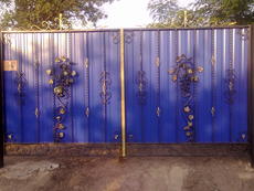 ВОРОТА І ОГОРОЖІ З Металопрофіль В ЧЕРКАСАХ І ОБЛ.