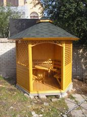 альтанки з дерева, столярні вироби