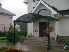 Продам козирки з полікарбонату готові та збірні.