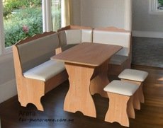 Кухонний куточок Агата зі столом і табуретами