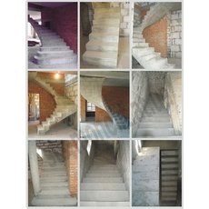 Бетонні монолітні сходи - виготовлення Дніпропетровськ