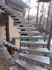 Виготовлення бетонних сходів