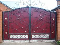 Ворота і огорожі з металопрофілю. Черкаси та обл.