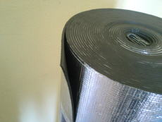 Ізолон фольгований для теплої підлоги.