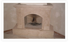 Каміни з мармуру