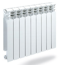 Ал. радіатори з високою потужністю Decoral (Італія)