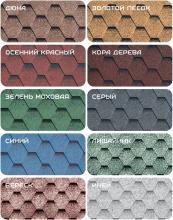 Гнучка черепиця RUFLEX Super Katrilli