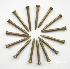 Латунні цвяхи 2х 20