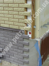 Фасадні панелі «цеглина», «колотий камінь» від виробника