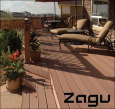 Композитна терасна дошка