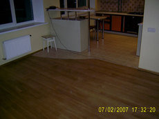 Пристрій підлогових покриттів.