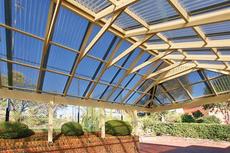 Гофрований монолітний полікарбонатний лист SUNTUF