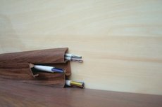 Плінтус з м&#39;якими краями кабель каналом