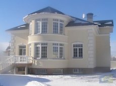 Утеплюємо фасади пінопластом, хв. ватою. Наносимо декор. шту