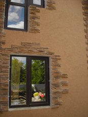 Декоративна гранітно-мармурова мінеральна штукатурка Термо