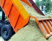 Пісок, цемент, щебінь, шлак, чорнозем