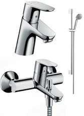 Hansgrohe Focus E Акційний комплект змішувачів для ванної