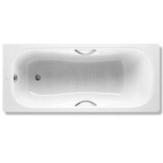 Ванна сталева Roca (Іспанія) Princess 170x75 см, ручки ніжки