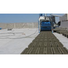 Обладнання для виробництва бетонних блоків.