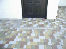 Укладання тротуарної плитки. Мощення клінкерної цегли.