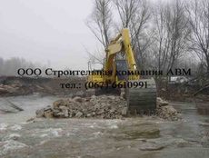 Земляні роботи розробка грунту риття котлованів траншей