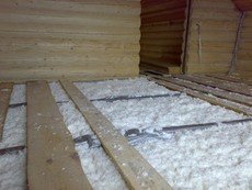 Целюлозний утеплювач Ековата. Теплозвукоізоляція