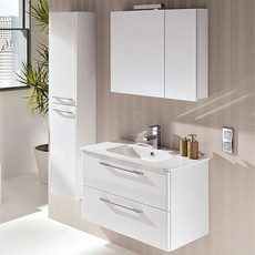 Тумбочка підвісна з умивальником Royo Klea 80 см